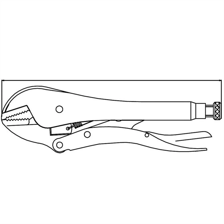 Long Nose Locking Pliers 