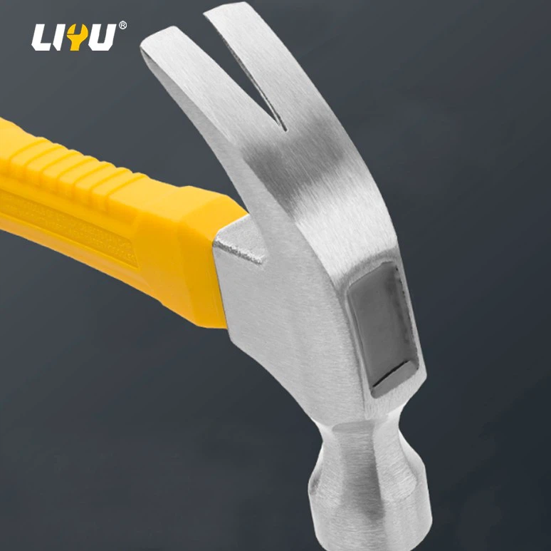 Fiber Handle Croissant Hammer, Hammer, Multi-purpose Nail Hammer, Iron Hammer, 16OZ factory